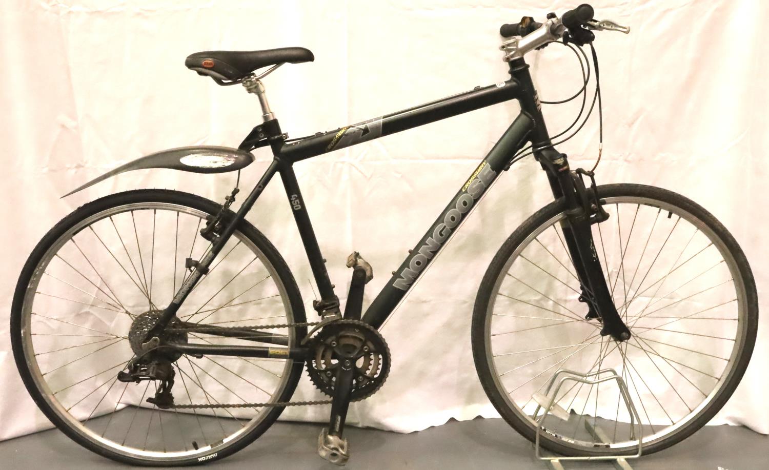 Gents Crossway Mongoose bike 22 inch, frame, 24 gears. Not available for in-house P&P, contact