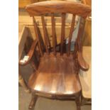 A modern pine rocking chair. Not available for in-house P&P, contact Paul O'Hea at Mailboxes on