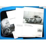 Audi TT MKII owners manuals. P&P Group 1 (£14+VAT for the first lot and £1+VAT for subsequent lots)