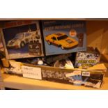 Box of mixed toys and games including remote control cars. Not available for in-house P&P, contact