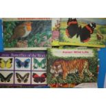 Thirteen collectors card albums to include British Wildlife, wild birds in Britain etc. P&P Group