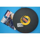 Fisco Euromet metal cased steel tape measure (50m). P&P Group 1 (£14+VAT for the first lot and £1+