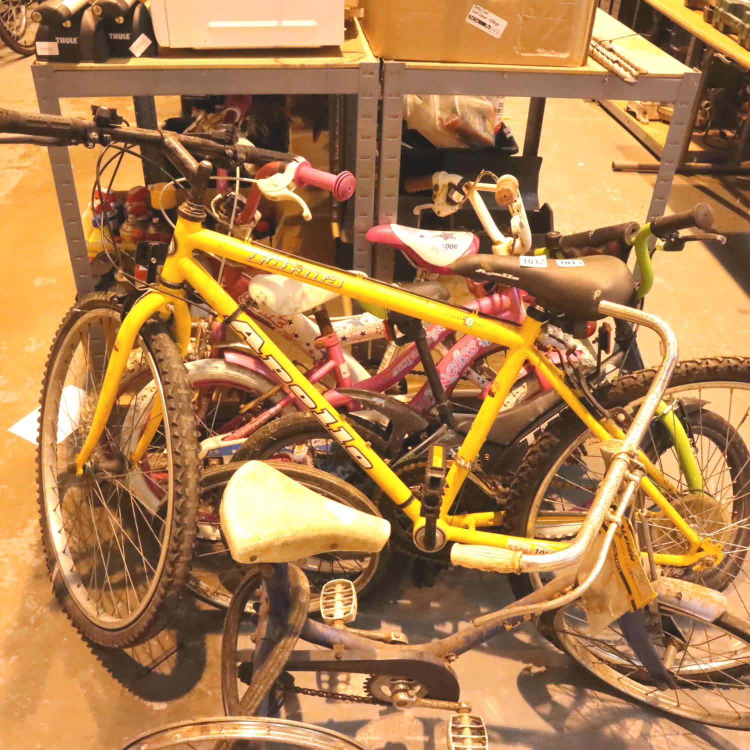 Collection of bikes on behalf of Age UK.Not available for in-house P&P, contact Paul O'Hea at