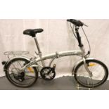 Ventura X Stowaway folding shopper bike five gears, 12 inch frame. Not available for in-house P&P,
