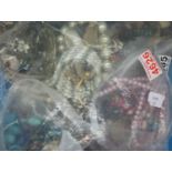 Collection of mixed costume jewellery, 4.6kg. P&P Group 2 (£18+VAT for the first lot and £3+VAT