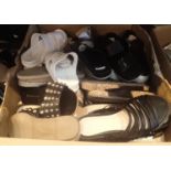 Thirty pairs of ladies shoes of various designs, size 4 (38). Not available for in-house P&P,