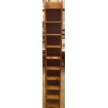 A large freestanding ten shelf CD rack. Not available for in-house P&P, contact Paul O'Hea at