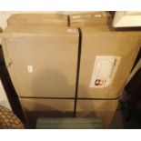 Pair of Cox Cabot wardrobe top cupboards both unused/boxed, 9A1W. Not available for in-house P&P,