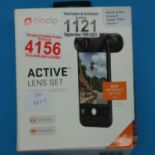 Olloclip Active lens set for iphone. P&P Group 1 (£14+VAT for the first lot and £1+VAT for