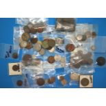 A collection of British Territory coins, including Hong Kong, British East Africa, Canada and