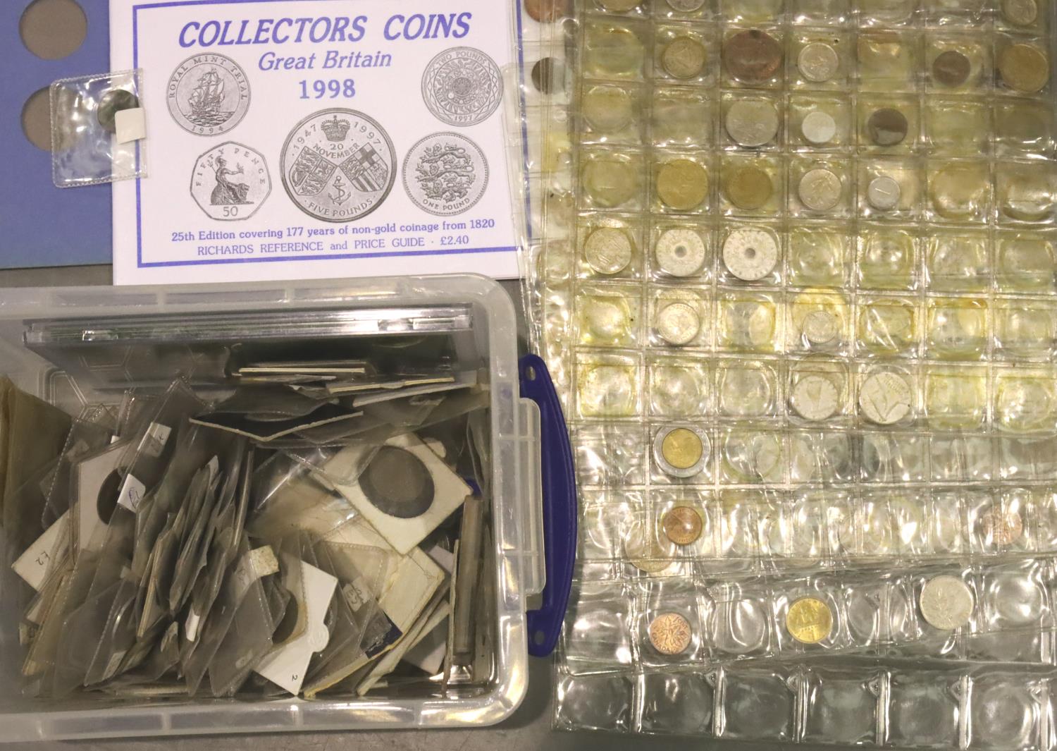 Large collection of British and world coins, predominantly 20th century. P&P Group 3 (£25+VAT for