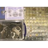 Large collection of British and world coins, predominantly 20th century. P&P Group 3 (£25+VAT for