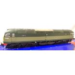 Bachmann renumber D1504, two tone Green, DC fitted II 04, in good condition, boxed, missing detail