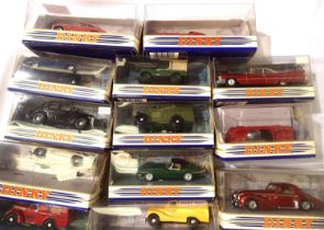 Twelve vintage boxed Dinky cars. P&P Group 2 (£18+VAT for the first lot and £3+VAT for subsequent