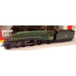 Hornby A4 renumber/name, 6009 Union Of South Africa, BR Green, Late Crest, DCC fitted no. 09, in