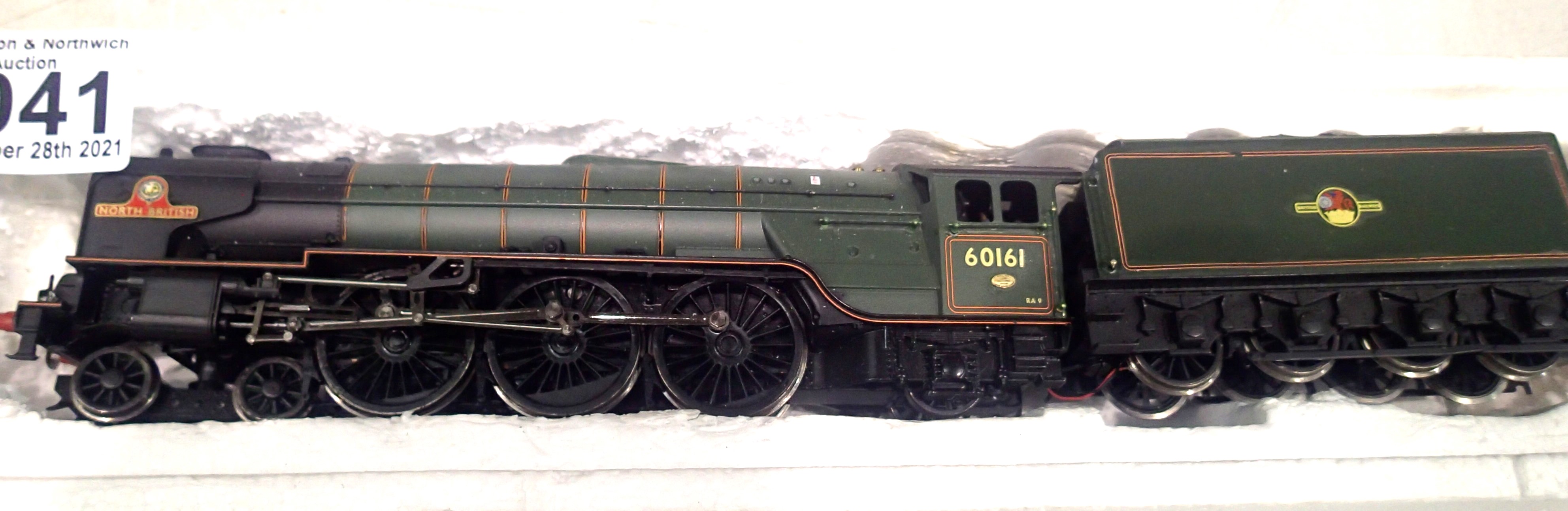 Hornby rename 60161 North British, BR Green, Late Crest, detail fitted, DCC fitted no. 01,