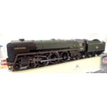 Hornby R 2992 X5 Class 7MT, Clive of India, 70040, Green, Late Crest, fitted sound, in excellent