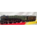 Hornby repaint/renumber/name 60159, Bonnie Dundee, BR Green, Late Crest, in fair to good