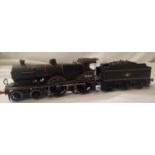 Hornby 4.4.0. tender, 40663, black, Late Crest, DCC fitted no. 3, in very good condition, unboxed.