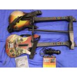 Sony Playstation 3 Guitar Hero, Metallica edition with guitar, microphone, boxed and unboxed