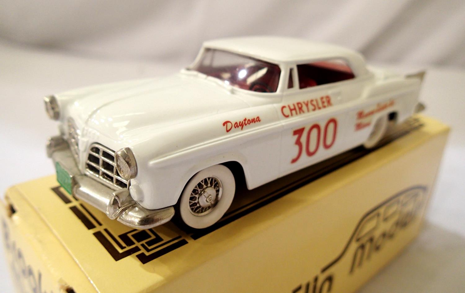 Brooklin Models 1/43 scale diecast 1955 Chrysler C300, Collectors Club second members model, in very