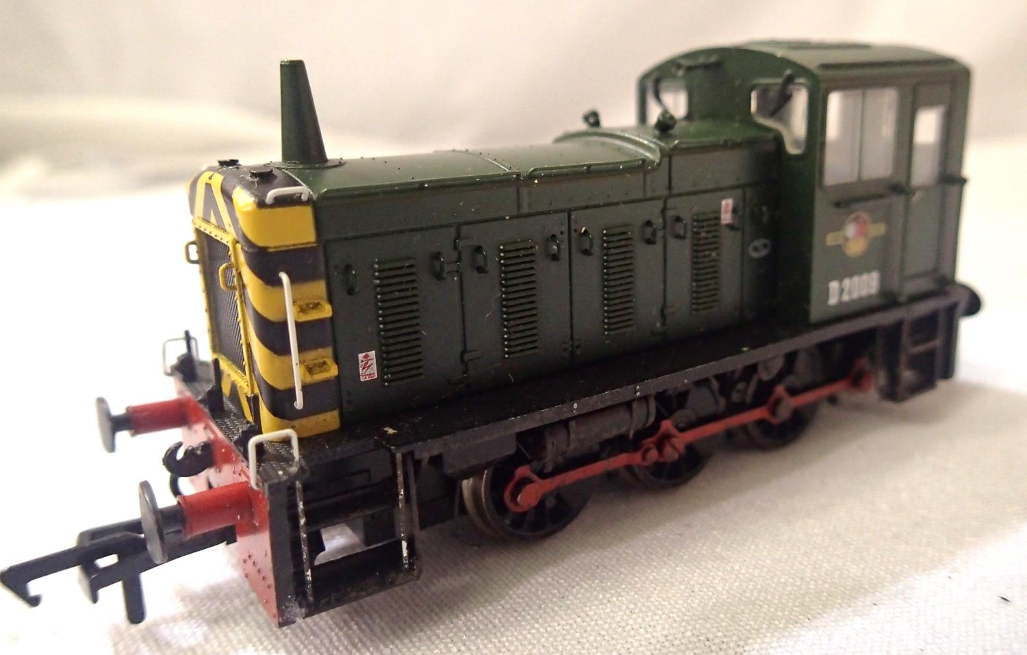 Bachmann 0.6.0. Diesel, BR Green, D2009, DCC fitted no. 9, in very good to excellent condition,