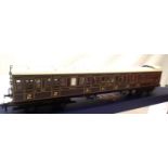 Bachmann 39-600, Birdcage Stock, SE and CR, Brake composite Lavatory coach, in very near mint