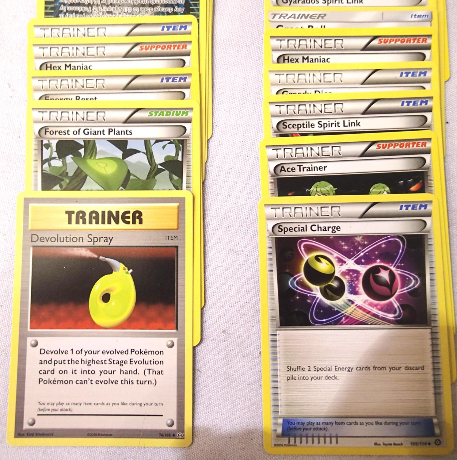 Collection of assorted Basic, Trainer and Energy Pokemon trading cards including shiny / holographic - Image 13 of 13