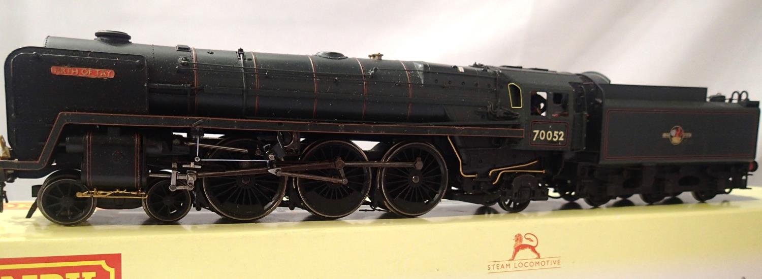 Hornby rename/number 70052, Firth Of Tay, DCC no. 52, detail fitted, wrong box. P&P Group 1 (£14+VAT