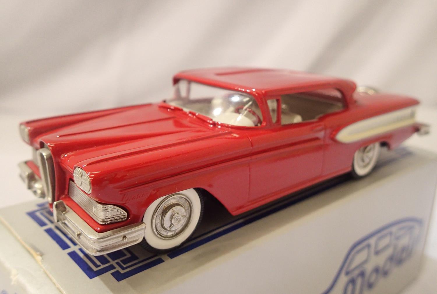 Brooklin models 1/43 scale diecast 1958 Edsel Citation Collectors Club third members model in very