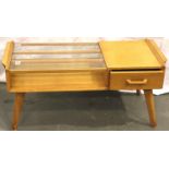 Oak Ernest Gomme for G Plan telephone table, 89 x 43 x 40 cm H. Not available for in-house P&P,