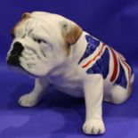 Carlton Ware British Bulldog, L: 20 cm. No cracks, chips or visible restoration. P&P Group 2 (£18+
