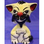 Lorna Bailey cat, Make My Day, H: 12 cm. No cracks, chips or visible restoration. P&P Group 1 (£14+