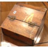 Pine Bible box and Bible. Not available for in-house P&P, contact Paul O'Hea at Mailboxes on 01925