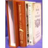 Patrick O'Brian Folio Society; Joseph Banks A Life, and A Book of Voyages. P&P Group 1 (£14+VAT