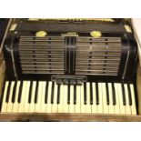 Vintage cased Pancotti Macerat accordian. Not available for in-house P&P, contact Paul O'Hea at