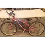 Girls Apollo Siren 15 gear 14'' frame trail bike. Not available for in-house P&P, contact Paul O'Hea