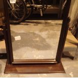 Stag dressing table mirror. Not available for in-house P&P, contact Paul O'Hea at Mailboxes on 01925