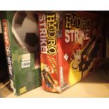 Super Striker football game and hydro strike. Not available for in-house P&P, contact Paul O'Hea