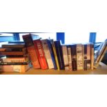 Shelf of mixed hard/paper back books. Not available for in-house P&P, contact Paul O'Hea at