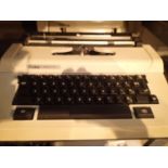 Vintage Erika electric typewriter. Not available for in-house P&P, contact Paul O'Hea at Mailboxes