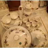 Thirteen pieces of Royal Doulton fine China table ware. Not available for in-house P&P, contact Paul