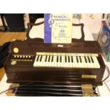 Rosendale 1022 electric organ with detachable legs. Not available for in-house P&P, contact Paul O'