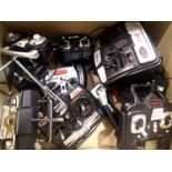 Selection of radio controlled hand sets to include a Syma 2.4G example. P&P Group 2 (£18+VAT for the