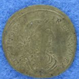 1658 - 1711 German counter token of Louis XIV. P&P Group 1 (£14+VAT for the first lot and £1+VAT for