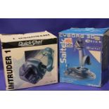 Boxed Quickshot Intruder 1 joystick (compatible with Sega, Sears, Atari, Commodore, Amstrad &