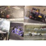 Formula One interest: Sebastian Vettel 2012 Goodwood Festival of Speed obtained pen signed publicity