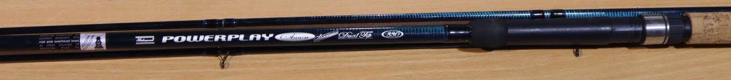 Shakespeare 3.30 metre tip rod, two tips. P&P Group 3 (£25+VAT for the first lot and £5+VAT for