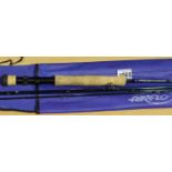 Airflo 9ft traveling fly rod. Not available for in-house P&P, contact Paul O'Hea at Mailboxes on