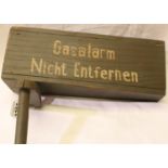 WWI German trench clacker rattle gas alarm. P&P Group 2 (£18+VAT for the first lot and £3+VAT for